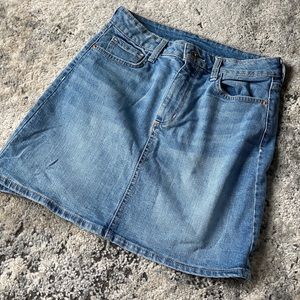 jean skirt